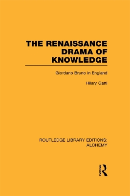 Book cover for The Renaissance Drama of Knowledge