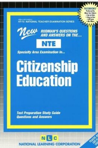 Cover of Citizenship Education