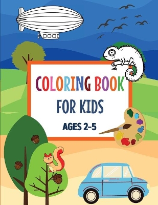 Book cover for Coloring Book for Kids