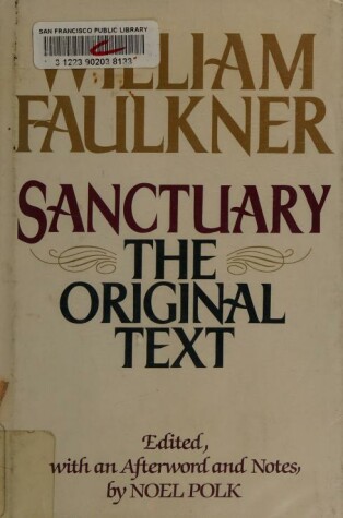 Book cover for Sanctuary-Original Txt