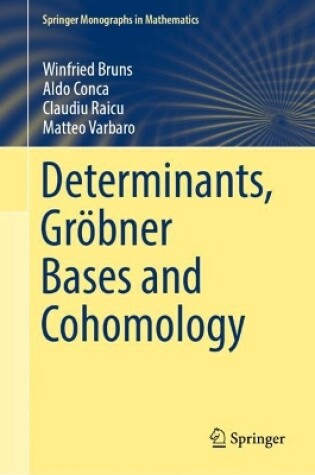 Cover of Determinants, Gröbner Bases and Cohomology