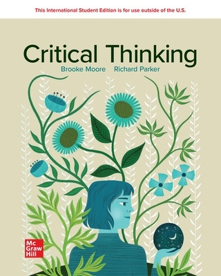 Book cover for Critical Thinking: 2024 Release ISE