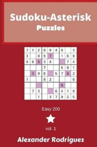 Cover of Sudoku-Asterisk Puzzles - Easy 200 vol. 1