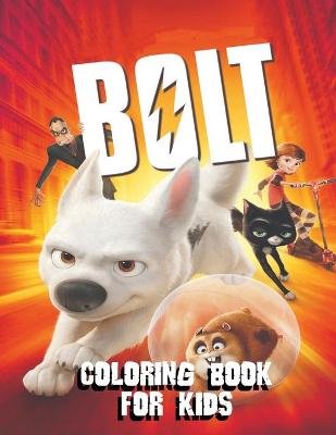 Book cover for Bolt Coloring book
