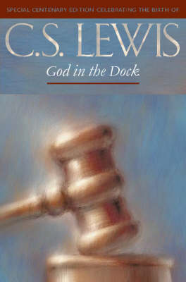 Book cover for God in the Dock