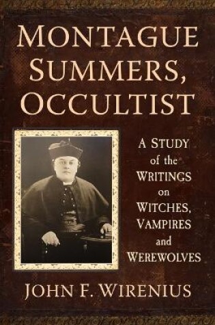 Cover of Montague Summers, Occultist