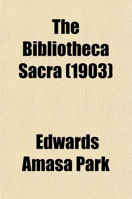 Book cover for Bibliotheca Sacra (Volume 60)