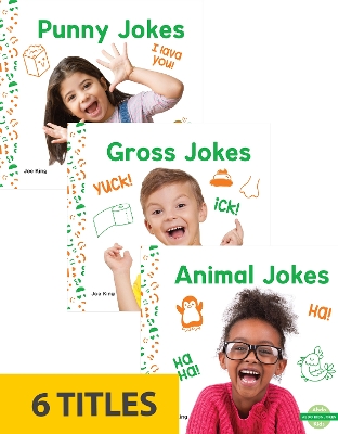 Book cover for Abdo Kids Jokes (Set of 6)