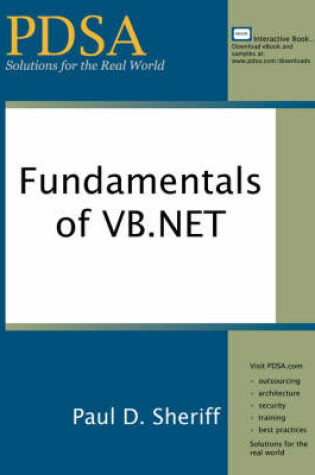 Cover of Fundamentals of VB.NET