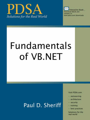 Book cover for Fundamentals of VB.NET