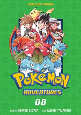 Book cover for Pokémon Adventures Collector's Edition, Vol. 8