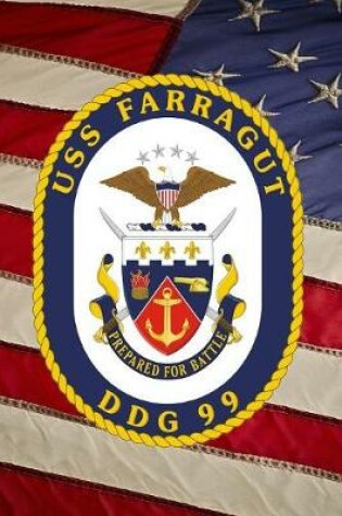 Cover of US Navy Destroyer USS Farragut (DDG 99) Crest Badge Journal
