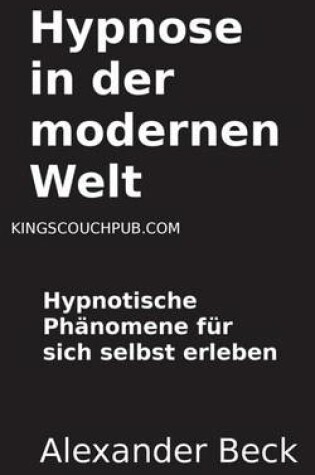 Cover of Hypnose in Der Modernen Welt