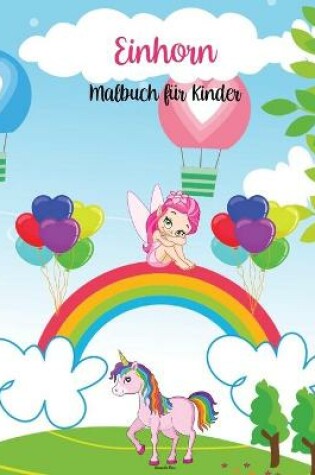 Cover of Einhorn Malbuch für Kinder