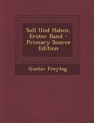 Book cover for Soll Und Haben, Erster Band