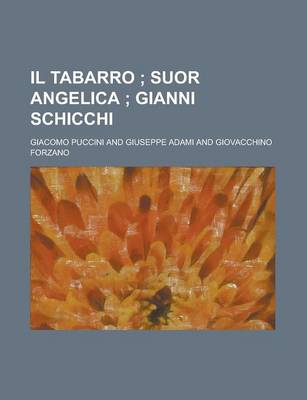Book cover for Il Tabarro