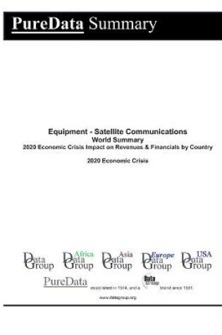 Cover of Equipment - Satellite Communications World Summary