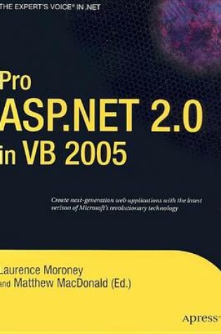 Cover of Pro ASP.Net 2.0 in VB 2005