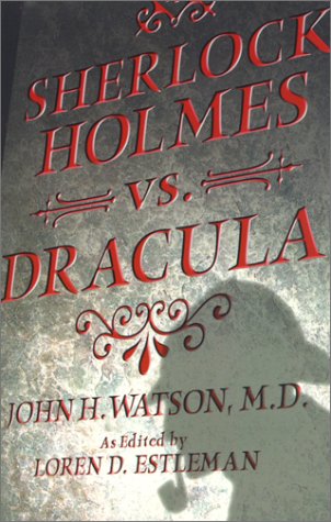 Book cover for Sherlock Holmes vs. Dracula