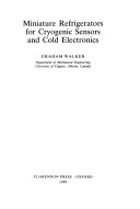 Book cover for Miniature Refrigerators for Cryogenic Sensors and Cold Electronics