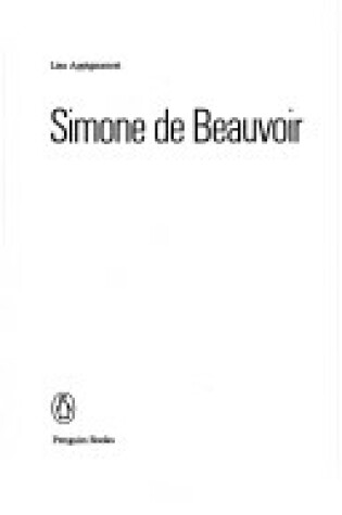 Cover of Simone de Beauvoir