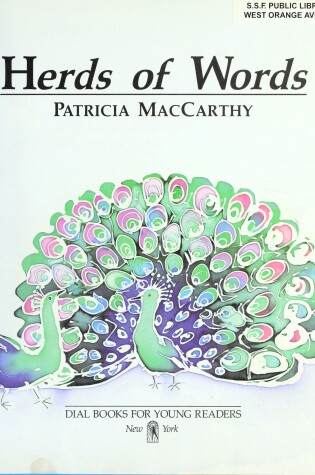 Cover of Maccarthy Patricia : Herds of Words (Hbk)