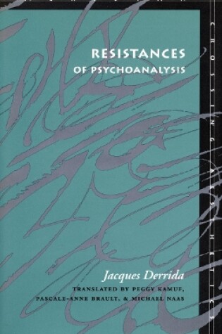 Cover of Resistances of Psychoanalysis