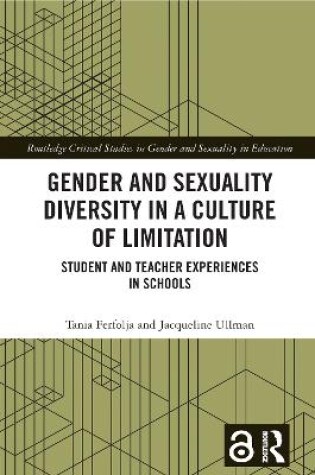 Cover of Gender and Sexuality Diversity in a Culture of Limitation