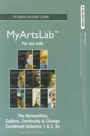 Cover of The NEW MyLab Arts -- Standalone Access Card -- for Humanities