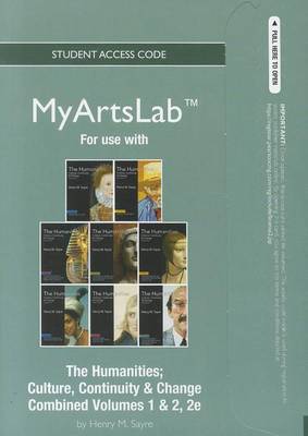 Book cover for The NEW MyLab Arts -- Standalone Access Card -- for Humanities