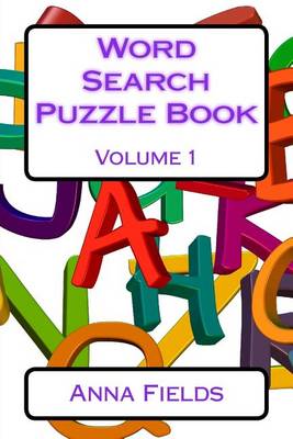 Book cover for Word Search Puzzle Book Volume 1