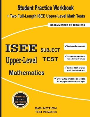 Book cover for ISEE Upper-Level Subject Test Mathematics