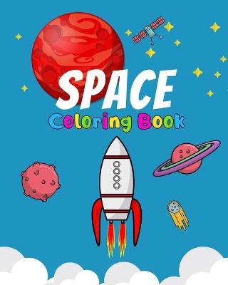 Book cover for Space Coloring Book