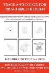 Book cover for Best Books for Two Year Olds (Trace and Color for preschool children)