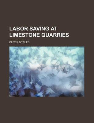 Book cover for Labor Saving at Limestone Quarries