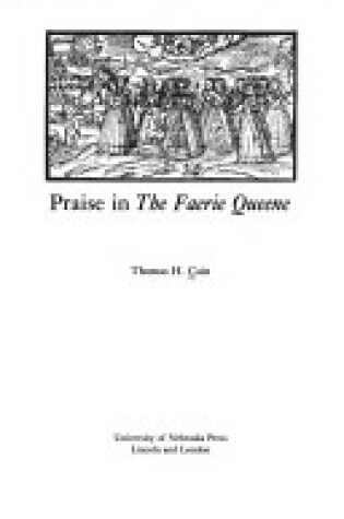 Cover of Praise in the "Faerie Queene"