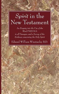 Cover of Spirit in the New Testament