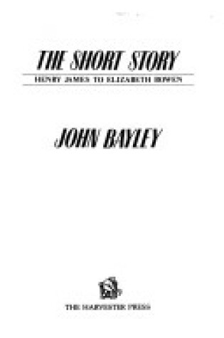 Cover of Short Story