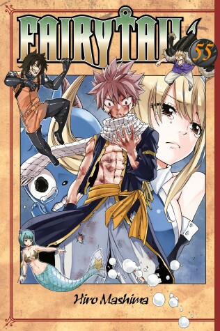 Book cover for Fairy Tail 55