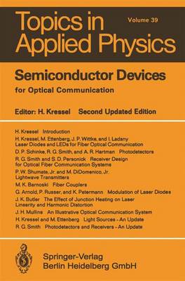 Cover of Semiconductor Devices for Optical Communication