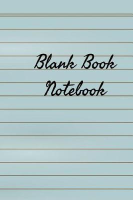 Book cover for Blank Book Notebook