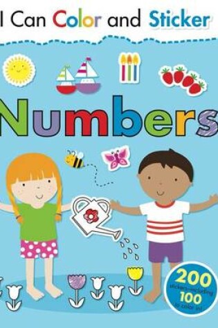 Cover of I Can Color and Sticker: Numbers