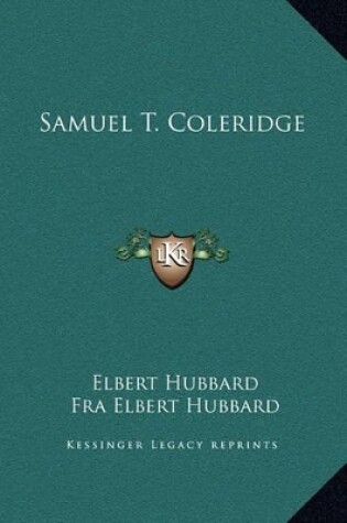 Cover of Samuel T. Coleridge