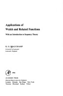 Book cover for Applications of Walsh and Related Functions