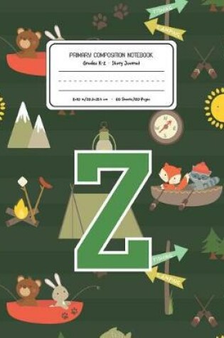 Cover of Primary Composition Notebook Grades K-2 Story Journal Z