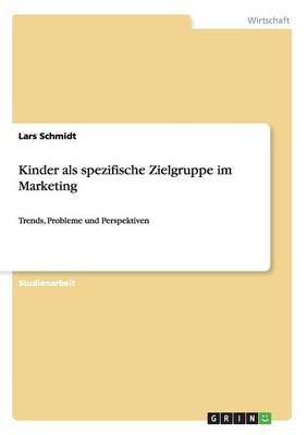 Book cover for Kinder als spezifische Zielgruppe im Marketing