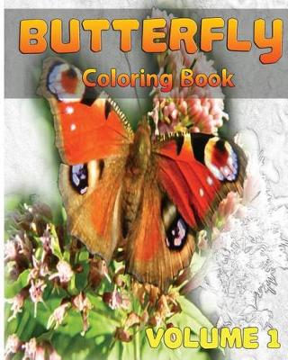 Book cover for Butterfly Coloring Books Vol. 1 for Relaxation Meditation Blessing