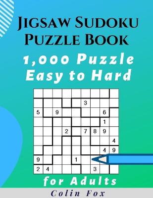 Book cover for Jigsaw Sudoku Puzzle Book