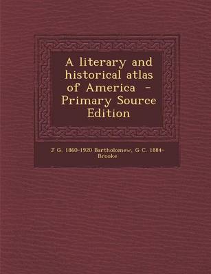 Book cover for A Literary and Historical Atlas of America