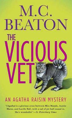 Book cover for Agatha Raisin and the Vicious Vet